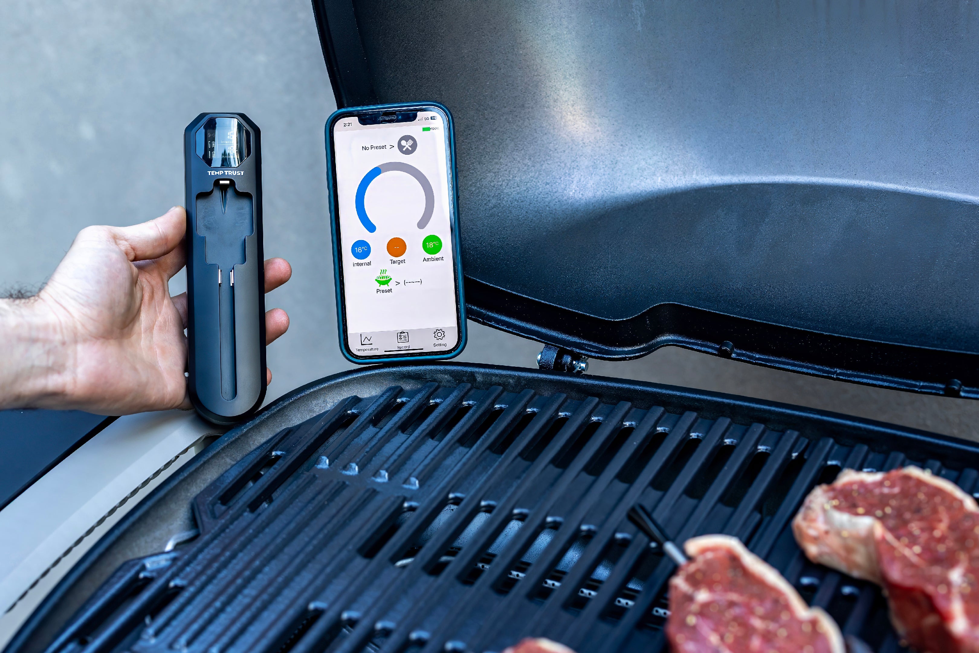 Single Probe Meat Thermometer